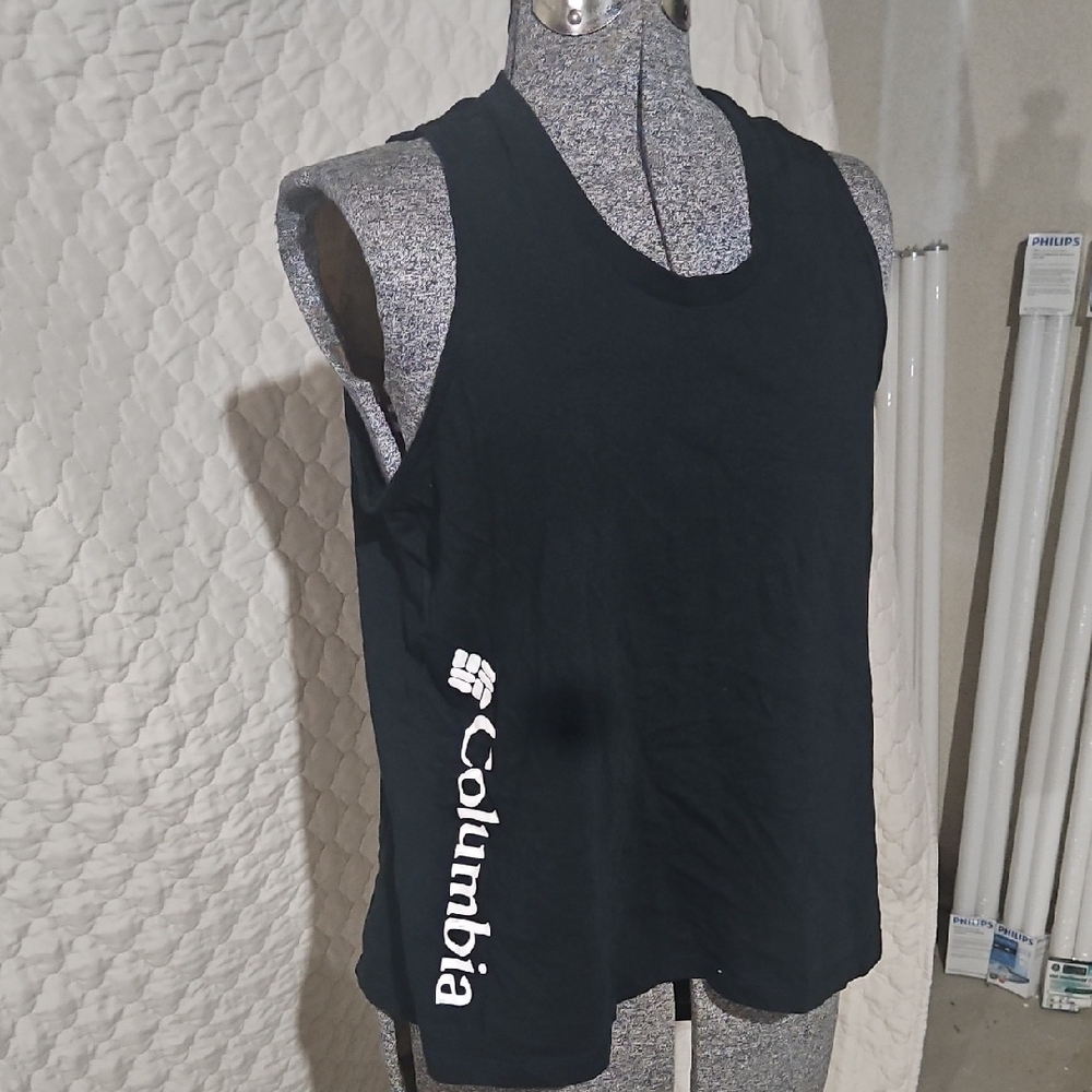 Columbia black sleeveless tank